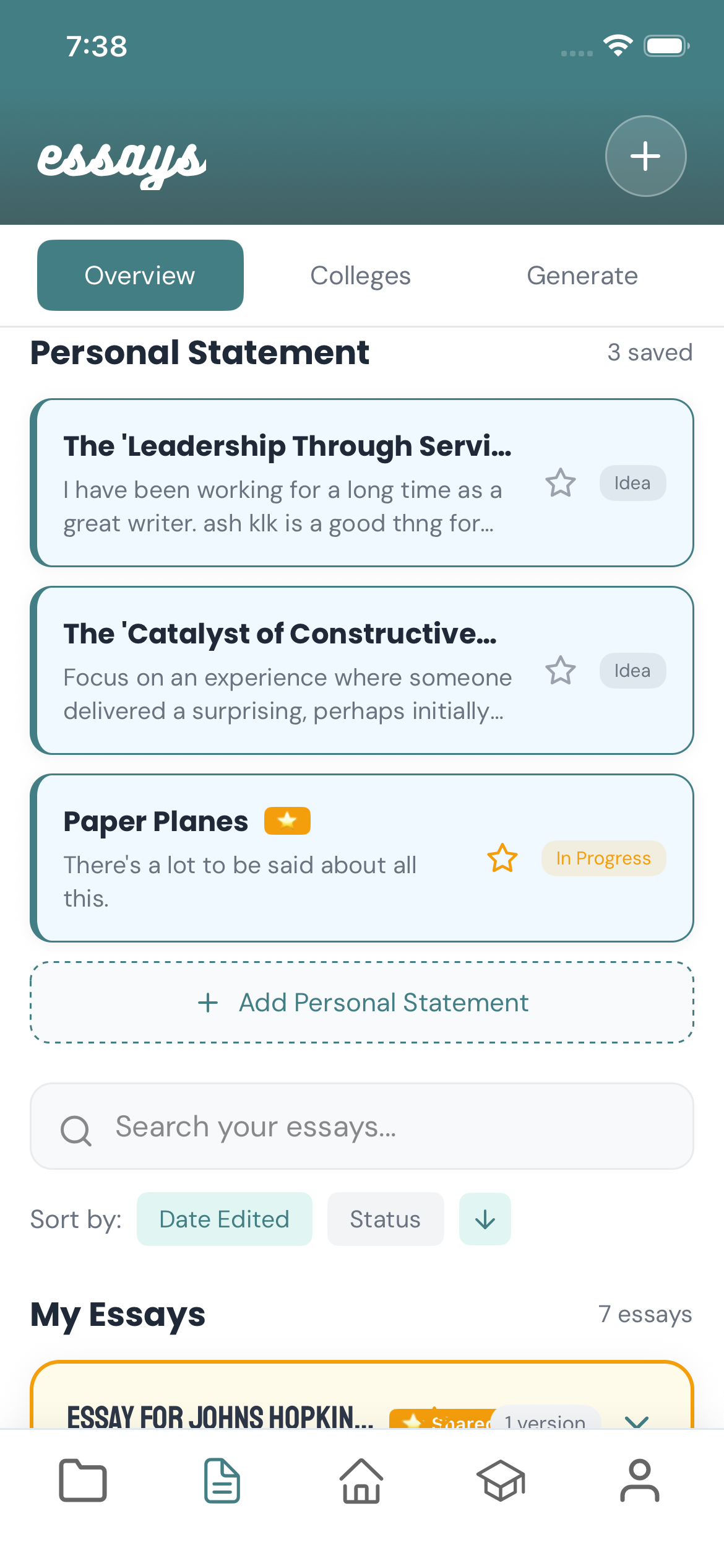 A smarter way to write essays on mobile